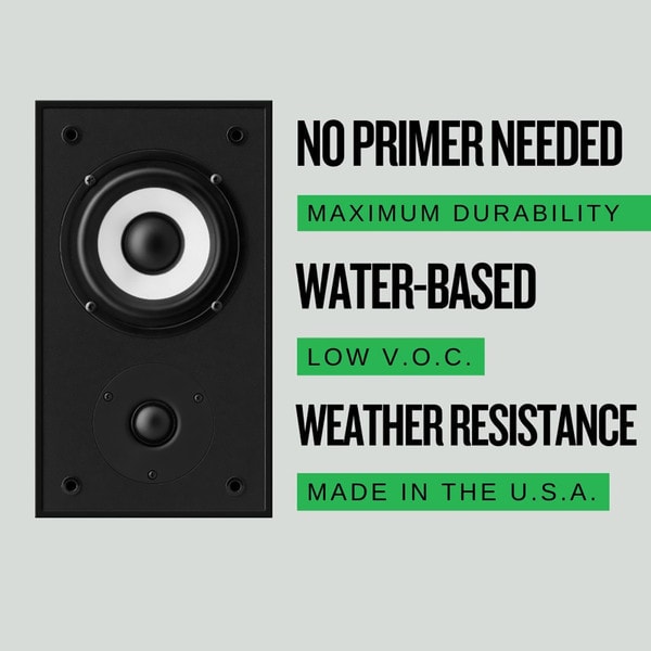 Main product image for Acry-Tech DuraTex Black 1 Gal Roller Grade Cabinet 260-101